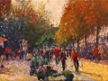 bloemenmarkt op de vismarkt