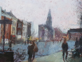 Vismarkt winter 50 x 150 cm