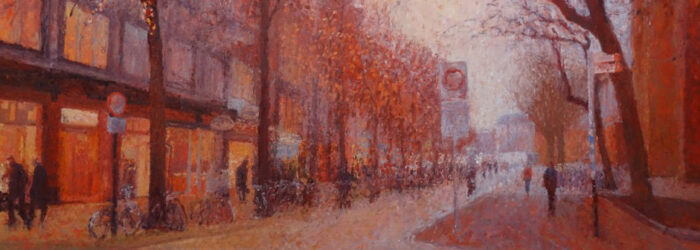 Vismarkt Westzijde, 200 x 80 cm, 2015