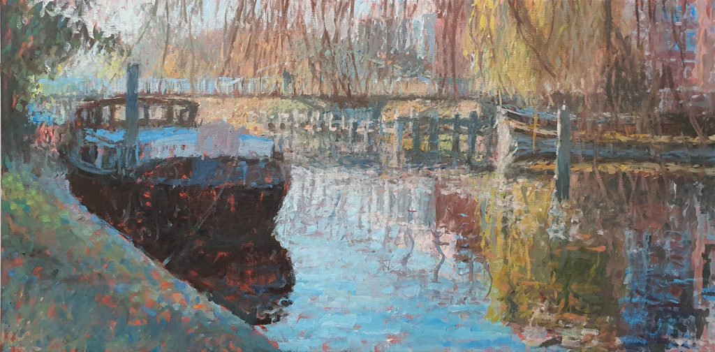 Trompbruggetje   80 x 100 cm