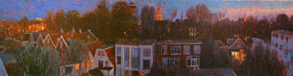 Skyline Groningen (tweeluik), 2006
