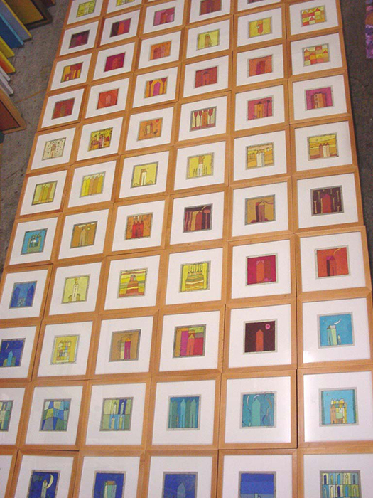 75 Miniaturen - in opdracht van de Gasunie in Groningen, 2003