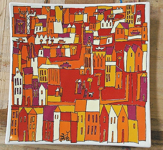 Groningen stad - relatiegeschenk in opdracht van de Gemeente Groningen, 2004